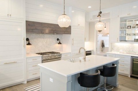 Renovated white kitchen