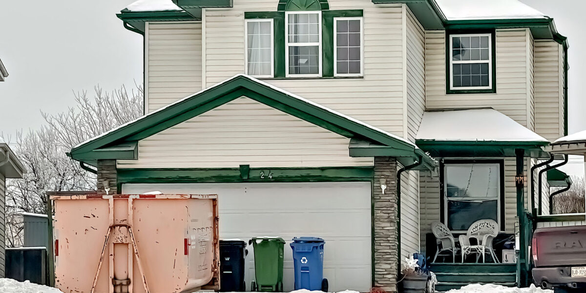 Home renovation in the winter